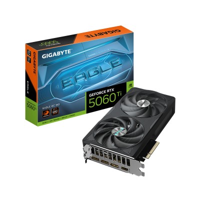 Відеокарта GIGABYTE GeForce RTX 5060 Ti 16GB GDDR7 EAGLE OC (GV-N506TEAGLE_OC-16GD)