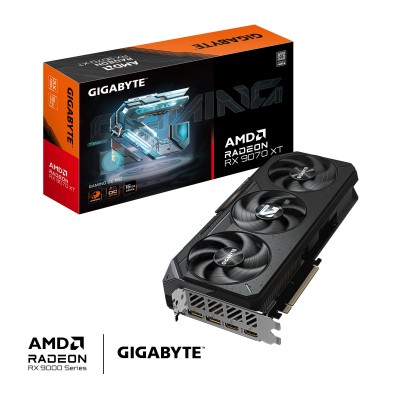 Відеокарта GIGABYTE Radeon RX 9070 XT 16GB GAMING OC (GV-R9070XTGAMING_OC-16GD)