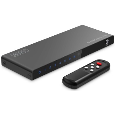 Відеокомутатор DIGITUS UHD HDMI (INx5 - OUTx1), 4K (DS-55332)