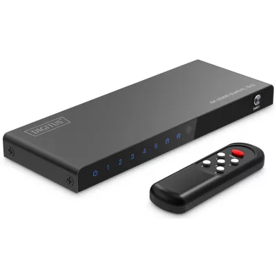 Відеокомутатор DIGITUS UHD HDMI (INx5 - OUTx1), 4K (DS-55332)