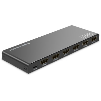 Відеокомутатор DIGITUS UHD HDMI (INx5 - OUTx1), 4K (DS-55332)