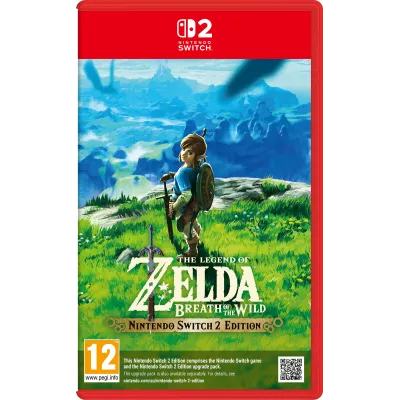 Гра консольна Switch 2 Legend of Zelda: Breath of the Wild, картридж (0045496312664)