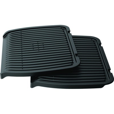 Гриль Tefal прижимний OptiGrill Elite 2000Вт, темп. режимів-15, з`ємні пластини, метал, чорний (GC750830)