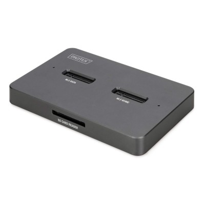 Док-станція DIGITUS USB-C > 2xSATA SSD/SD (DA-71546-1)