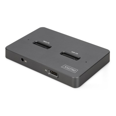 Док-станція DIGITUS USB-C > 2xSATA SSD/SD (DA-71546-1)