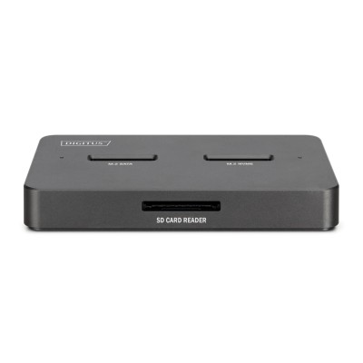 Док-станція DIGITUS USB-C > 2xSATA SSD/SD (DA-71546-1)