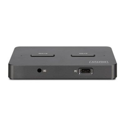 Док-станція DIGITUS USB-C > 2xSATA SSD/SD (DA-71546-1)