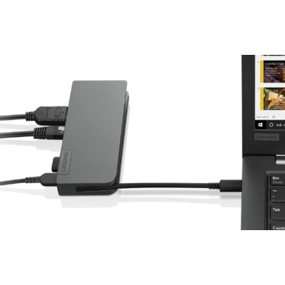 Док-станція Lenovo Powered USB-C Travel Hub-WW (4X90S92381)