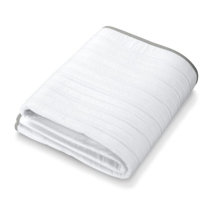 Електропростирадло Beurer, 150х80см, 60Вт, 3 режими, фліс, білий (TS_17)