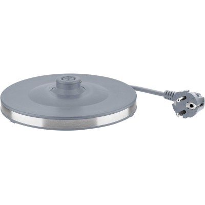 Електрочайник Amica 1.7л, пластик, сірий (KF1013)