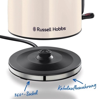 Електрочайник Russell Hobbs, 1.7л, метал, жасмін (28510-70)