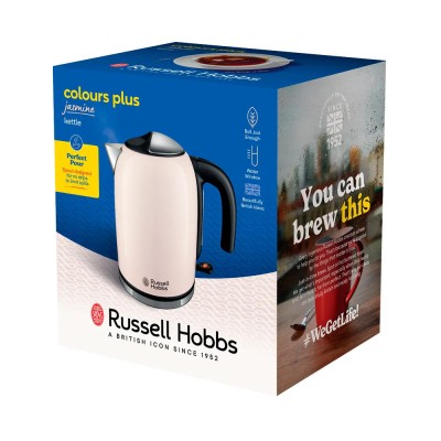Електрочайник Russell Hobbs, 1.7л, метал, жасмін (28510-70)
