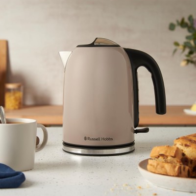 Електрочайник Russell Hobbs, 1.7л, метал, мокко (28511-70)