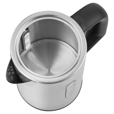 Електрочайник Sencor 0.5л, Strix, пластик, в комплекті 2 склянки + 2 ложки, нерж. сталь (SWK170SS)