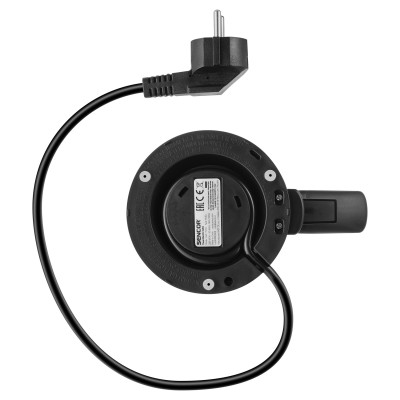 Електрочайник Sencor 0.5л, Strix, пластик, в комплекті 2 склянки + 2 ложки, нерж. сталь (SWK170SS)