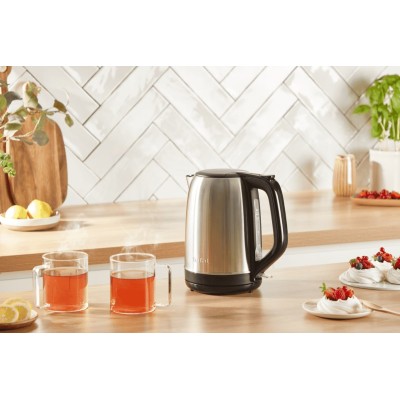 Електрочайник Tefal Subito 1.7л, нерж. сталь, чорний (KO5S0DE0)