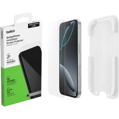 Захисне скло Belkin для iPhone 17 Pro Max, Screen Protector (1 Pack) (OVA239HQ)