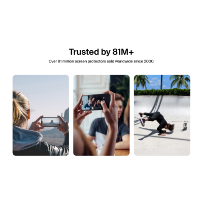 Захисне скло Belkin для iPhone Air, Screen Protector (1 Pack) (OVA237HQ)