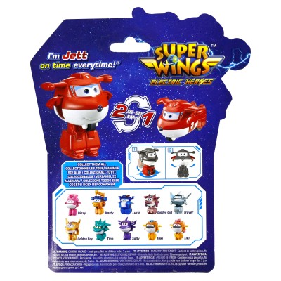 Ігрова фігурка-трансформер Super Wings Transform-a-Bots Джетт (Jett) (EU780010)