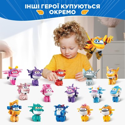 Ігрова фігурка-трансформер Super Wings Transform-a-Bots Золотий Хлопчик (Golden Boy) (EU780031)