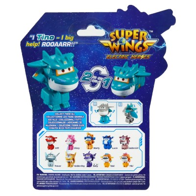 Ігрова фігурка-трансформер Super Wings Transform-a-Bots Тіно (Tino) (EU780037)