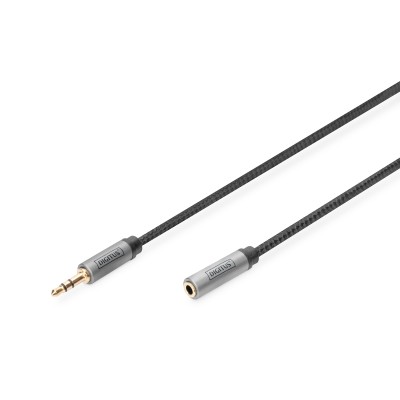 Кабель DIGITUS Audio Extension, 3.5 mm M/F, 3 m (DB-510210-030-S)