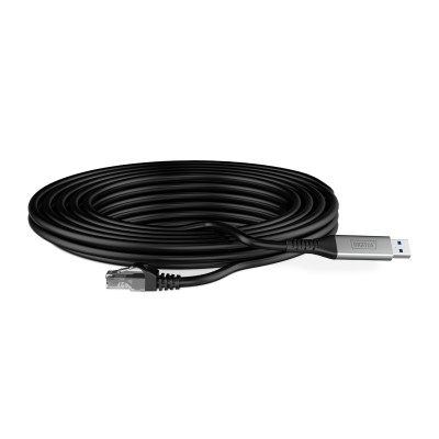 Кабель DIGITUS Ethernet USB-A - RJ45 CAT 6A S/FTP, 1 Gbit/s, 2m, LSZH (AK-300600-020-S)