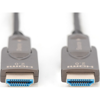 Кабель DIGITUS HDMI (M/M), 4K, AOC, 10м, чорний (AK-330127-100-S)