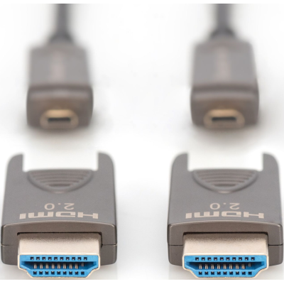 Кабель DIGITUS HDMI (M/M), 4K, AOC, 10м, чорний (AK-330127-100-S)