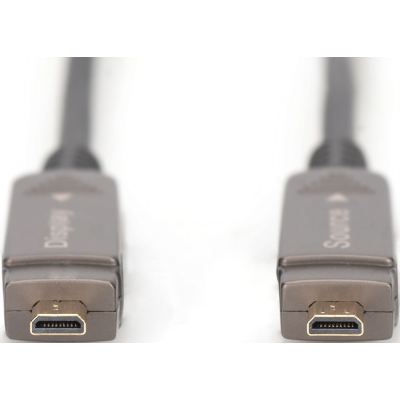 Кабель DIGITUS HDMI (M/M), 4K, AOC, 10м, чорний (AK-330127-100-S)