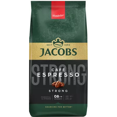 Кава Jacobs  зерна Espresso, 1000гр, купаж арабіка/робуста (8711000539187)