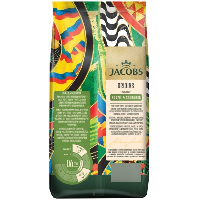 Кава Jacobs  зерна South America Blend, 1000гр, 100% арабіка (8711000576885)