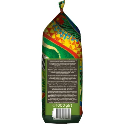 Кава Jacobs  зерна South America Blend, 1000гр, 100% арабіка (8711000576885)