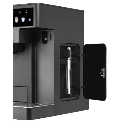 Кавоварка Catler капсульна Renzo 1.6л, капсули, мелена кава, сенсорне керування, автоматичний капучинатор, сірий (ES750GRENZO)