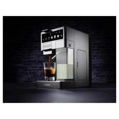 Кавоварка Catler капсульна Renzo 1.6л, капсули, мелена кава, сенсорне керування, автоматичний капучинатор, сірий (ES750GRENZO)