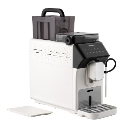 Кавомашина Ardesto, 2л, зерно, автомат.капуч, дисплей, авторецептів -9, біло-чорний (FCM-FA900W)