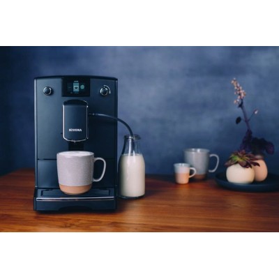 Кавомашина Nivona CafeRomatica 2.2л, зерно + мелена, автомат.капучинатор, авторецептів - 5, чорний (NICR690)