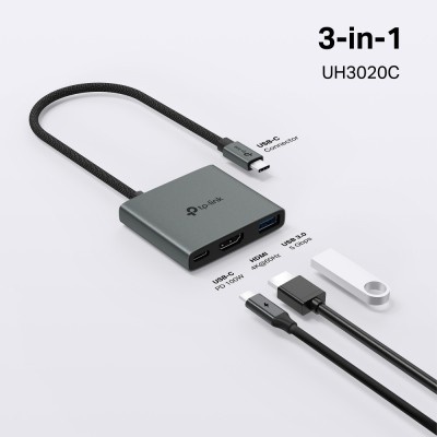 Концентратор USB-C 3PORT UH3020C TP-LINK