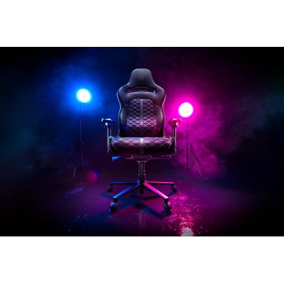 Крісло Razer Enki ПУ шкіра, 4D-Armrests, чорний (RZ38-03720300-R3G1)