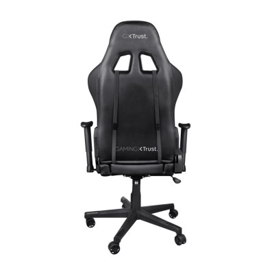 Крісло Trust GXT 716 Rizza, ПУ шкіра, 3D-Armrests, RGB, чорний (25376_TRUST)