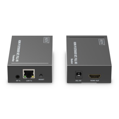 Набір IP-відеоподовжувачів DIGITUS HDMI, Full HD, 1080p, один до багатьох, 120 м (DS-55517)