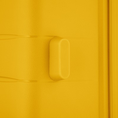 Набір валіз 2E, Aero, поліпропілен, (L+M+S),TSA, 4 колеса, EXP, бурштиново-жовтий (2E-SPP-AERO-SET3-AY)