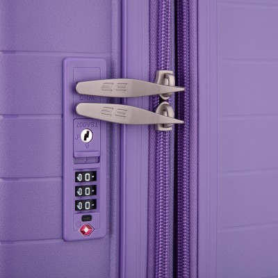 Набір валіз 2E, Aero, поліпропілен, (L+M+S),TSA, 4 колеса, EXP, лавандовий (2E-SPP-AERO-SET3-LV)