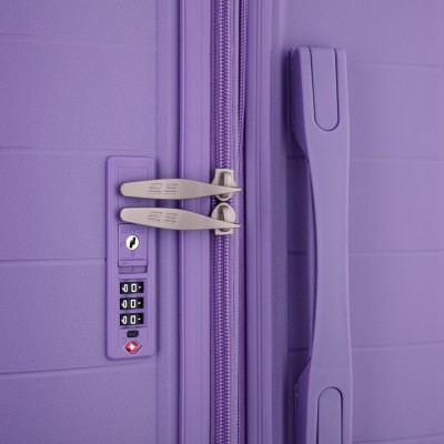 Набір валіз 2E, Aero, поліпропілен, (L+M+S),TSA, 4 колеса, EXP, лавандовий (2E-SPP-AERO-SET3-LV)