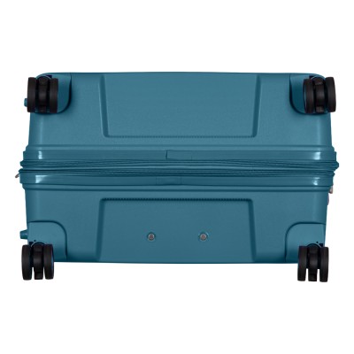 Набір валіз 2E, Aero, поліпропілен, (L+M+S),TSA, 4 колеса, EXP, синій (2E-SPP-AERO-SET3-TB)