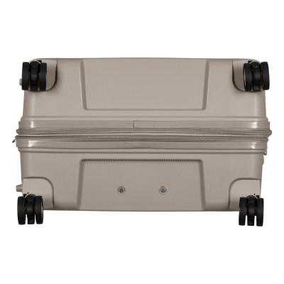 Набір валіз 2E, Aero, поліпропілен, (L+M+S),TSA, 4 колеса, EXP, сіро-коричневий (2E-SPP-AERO-SET3-TP)