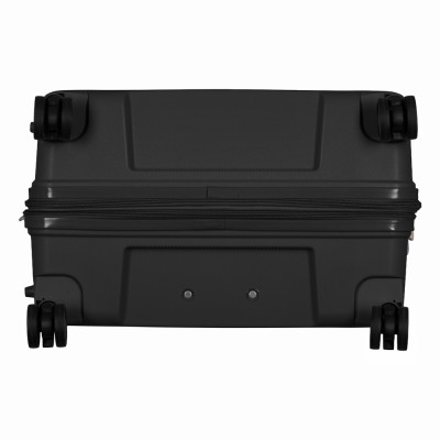 Набір валіз 2E, Aero, поліпропілен, (L+M+S),TSA, 4 колеса, EXP, чорний (2E-SPP-AERO-SET3-BK)