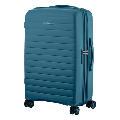 Набір валіз 2E, Aero, поліпропілен, (M+S),TSA, 4 колеса, EXP, синій (2E-SPP-AERO-SET2-TB)