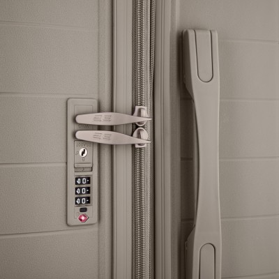 Набір валіз 2E, Aero, поліпропілен, (M+S),TSA, 4 колеса, EXP, сіро-коричневий (2E-SPP-AERO-SET2-TP)