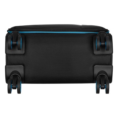 Набір валіз 2E, Trek, (L+M+S), TSA, 4 колеса, + 3 рюкзаки Cabin (2E-BPET-CABIN-BK), поліестр, чорний (2E-SPE-TREK-SET6-BK)